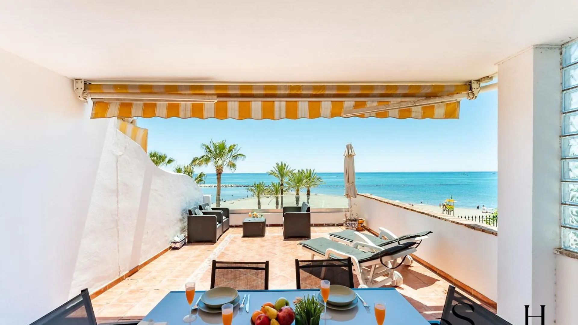 Living On The Beach , First Line + Big Terrace Best Views Benalmadena 0*,  Spain