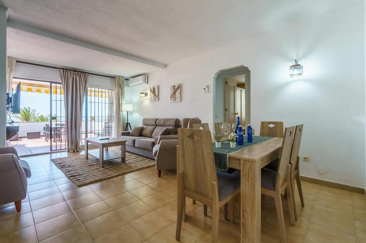 Living On The Beach , First Line + Big Terrace Best Views Benalmadena 0*,
