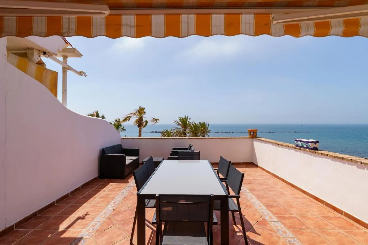 Living On The Beach , First Line + Big Terrace Best Views Benalmádena 0*,