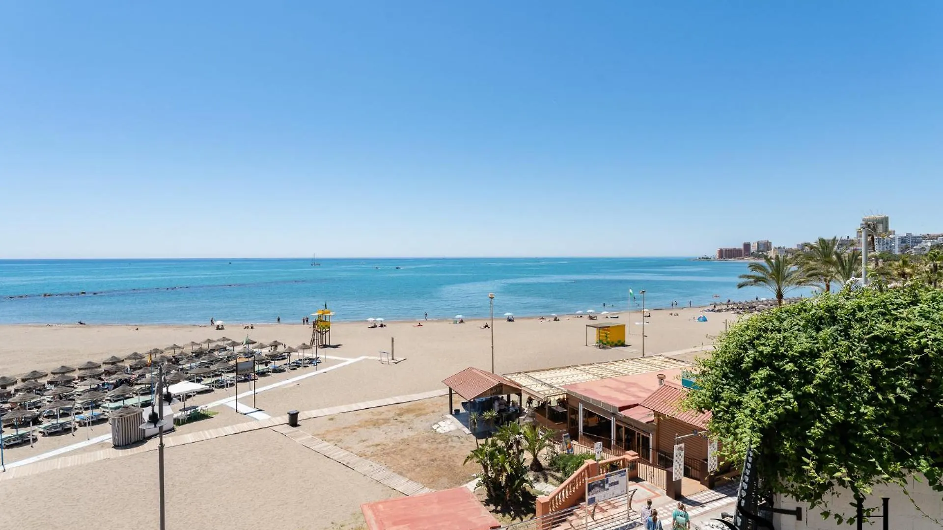 Living On The Beach , First Line + Big Terrace Best Views Benalmadena Apartment